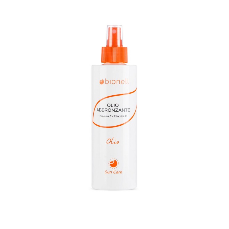 Olio abbronzante Vitamina E e Vitamina C Bionell 300ml