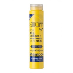 Shampoo vitalizzante per capelli ricci, ondulati e mossi - Silium 250 ml