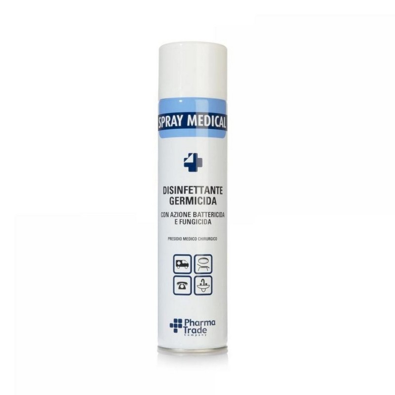 Disinfettante germicida con azione battericida e fungicida in spray  400 ml