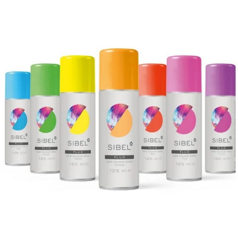 Lacca colorata Fluo e Metallic Sibel 125 ml