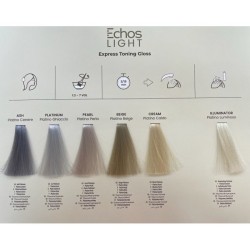 Crema colorante demi-permanente per capelli biondi e schiariti 100 ml Echosline