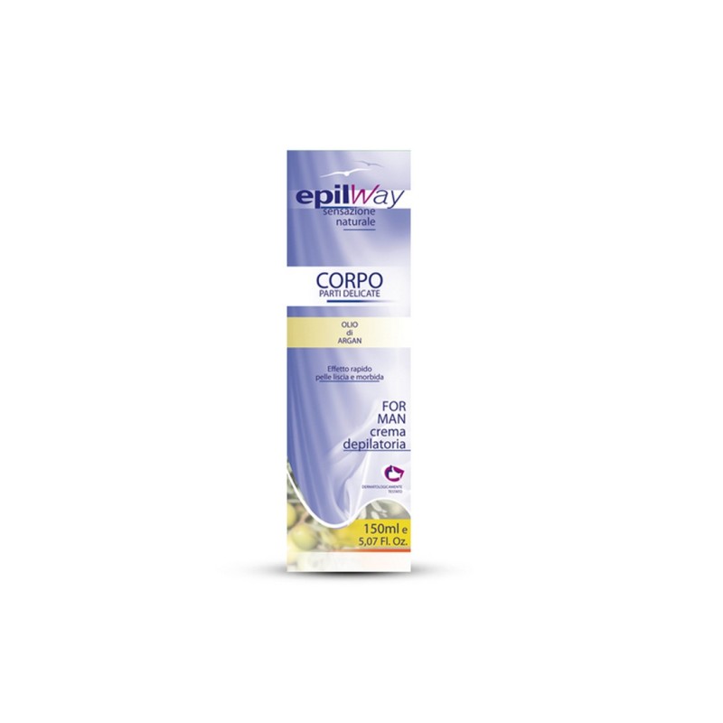 Crema depilatoria viso,bichini e gambe Epilway 150 ml