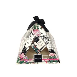 Confezione piramide bagno crema al profumo di ambra e pepe rosa 250 ml - Emanuela Biffoli