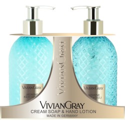 Confezione regalo Jasmine Patchouli - Vivian Gray - cream soap & hand lotion