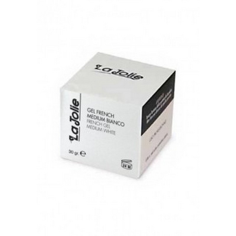 Gel french medium bianco 30 gr La jolie