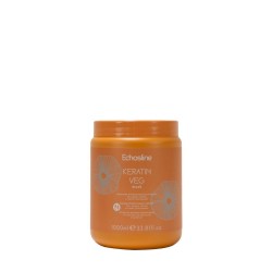 Keratin Veg mask - Maschera Ristrutturante Intensiva per Capelli Colorati e Trattati - Echosline 1000ml