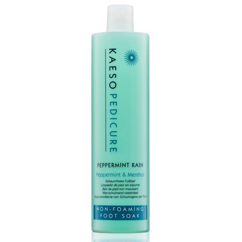 Bagno emolliente non schiumogeno per piedi - Peppermint Rain - Kaeso Pedicure 495 ml