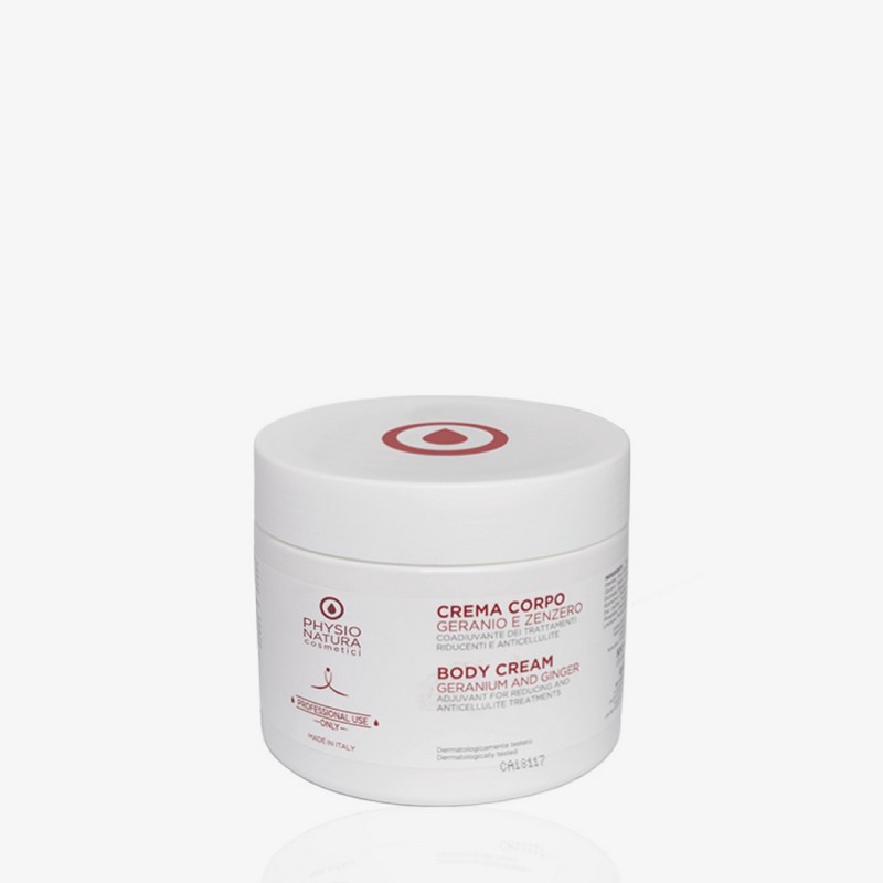 Crema corpo cellulite geranio e zenzero Physio natura 500 ml
