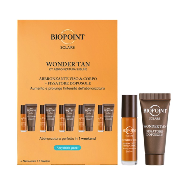 Kit abbronzatura sublime wonder tan Biopoint