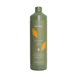 Shampoo preparatore ricostruzione capelli trattati e danneggiati 1000 ml ki-power veg echosline