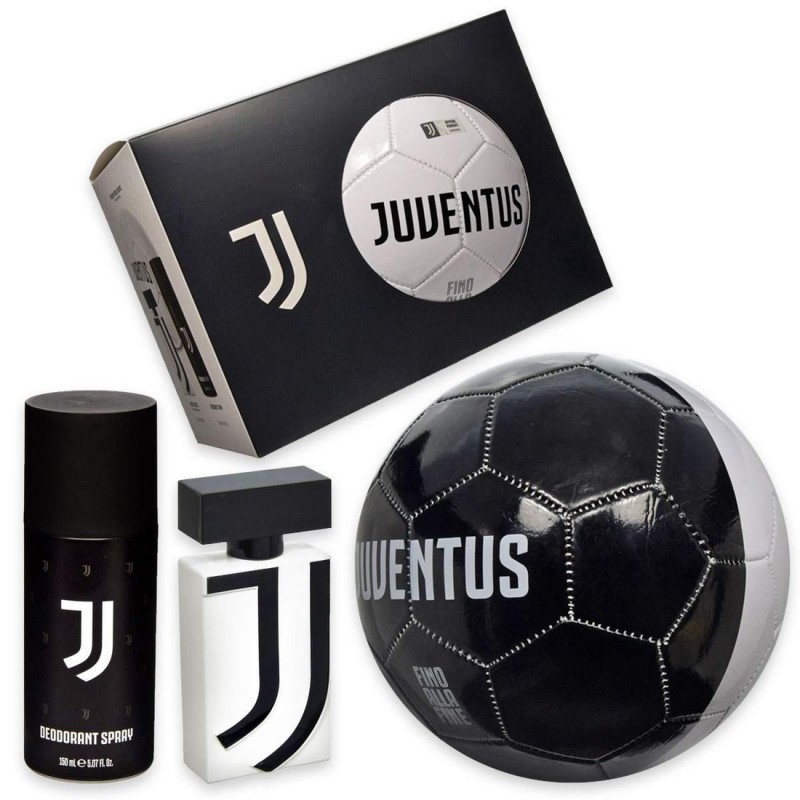 Set regalo - Pallone Ufficiale Juventus, Eau de Toilette 50 ml & Deodorante Spray 150 ml