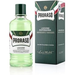 Lozione dopobarba RINFRESCANTE con olio di eucalipto e mentolo - PRORASO 400 ml