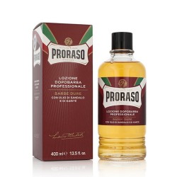 Lozione dopobarba BARBE DURE con olio di sandalo e di karité - PRORASO 400 ml