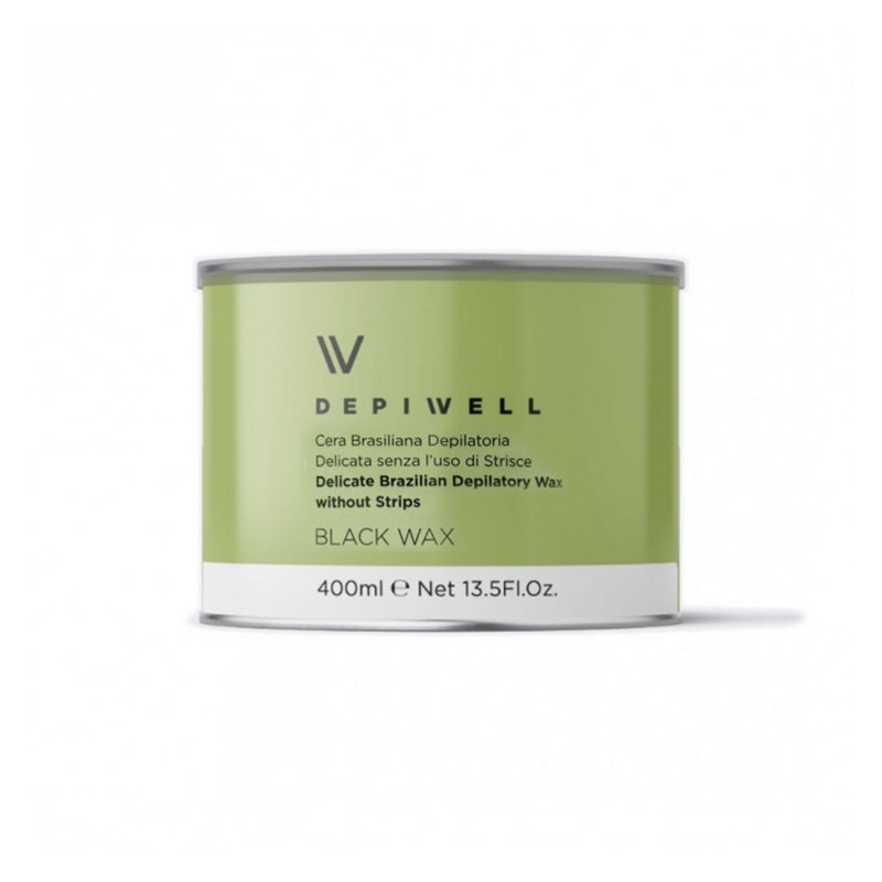 Cera brasiliana depilatoria Black Wax DEPIWELL 400 ml