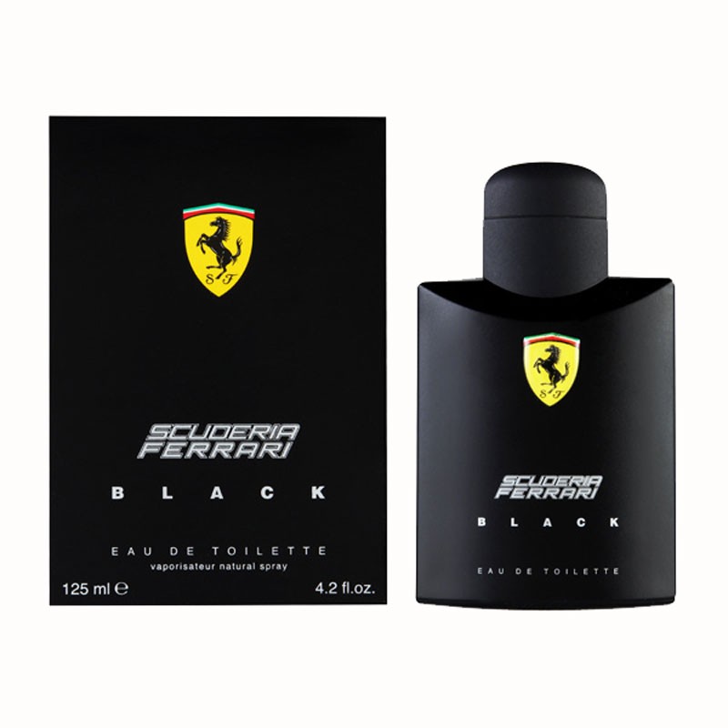 Profumo Scuderia Ferrari BLACK - Eau de Toilette 125 ml