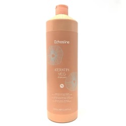 New shampoo ristrutturante per capelli colorati keratin veg 1000 ml Echosline