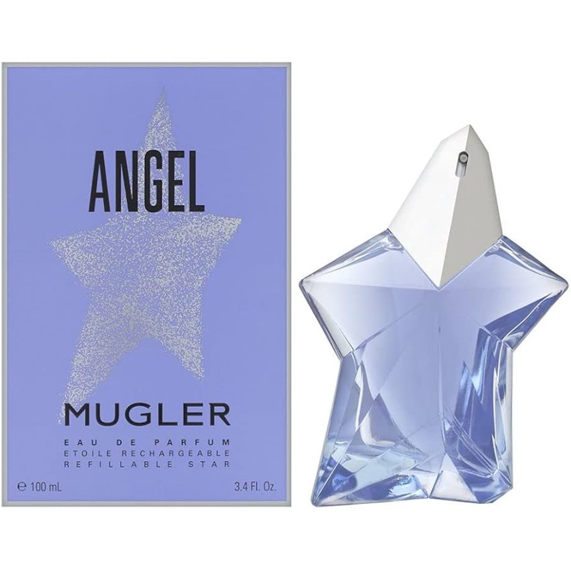 MUGLER Angel Eau de Parfum Standing Star spray ricaricabile - 100 ml