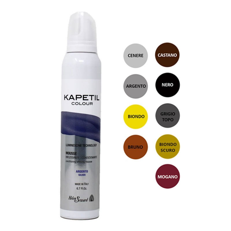 Kapetil Colour Mousse Riflessante - Condizionante Helen Seward 200ml