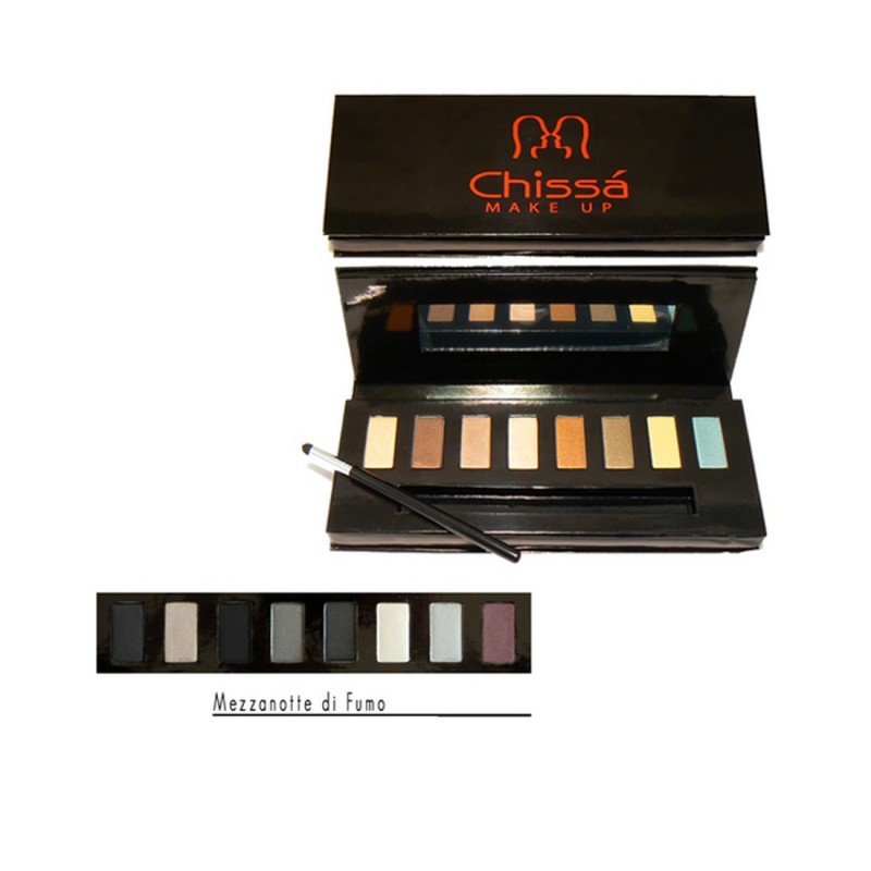 Palette ombretto occhi "mezzanotte di fumo" Chissà make up 10gr