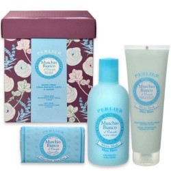 Cofanetto Bagno Crema & Crema Idratante Corpo & Sapone - Muschio Bianco d'Oriente - Perlier