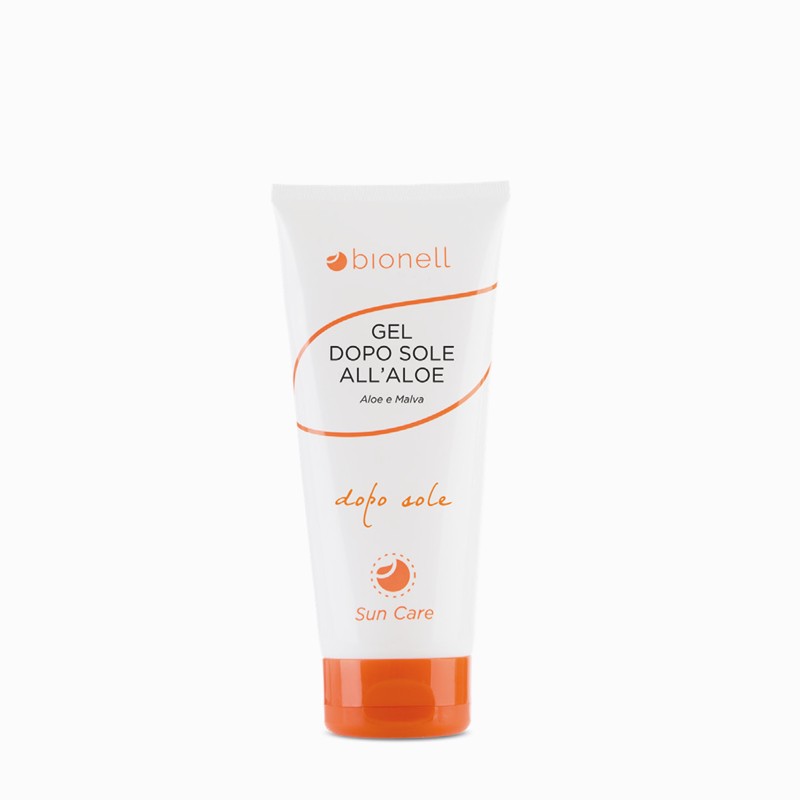 Gel dopo sole all'aloe e malva  200 ml Bionell