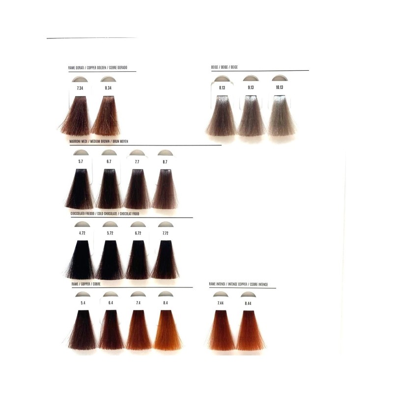 Crema colorante permanente per capelli con olio di argan e macadamia 120 ml Hair potion