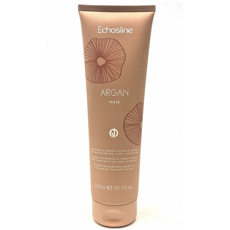 New Maschera nutriente all'olio di argan  300 ml Echosline