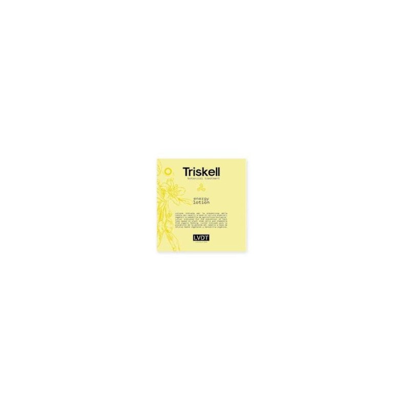 Lozione energizzante per capelli deboli e fini  12x6 ml Triskell
