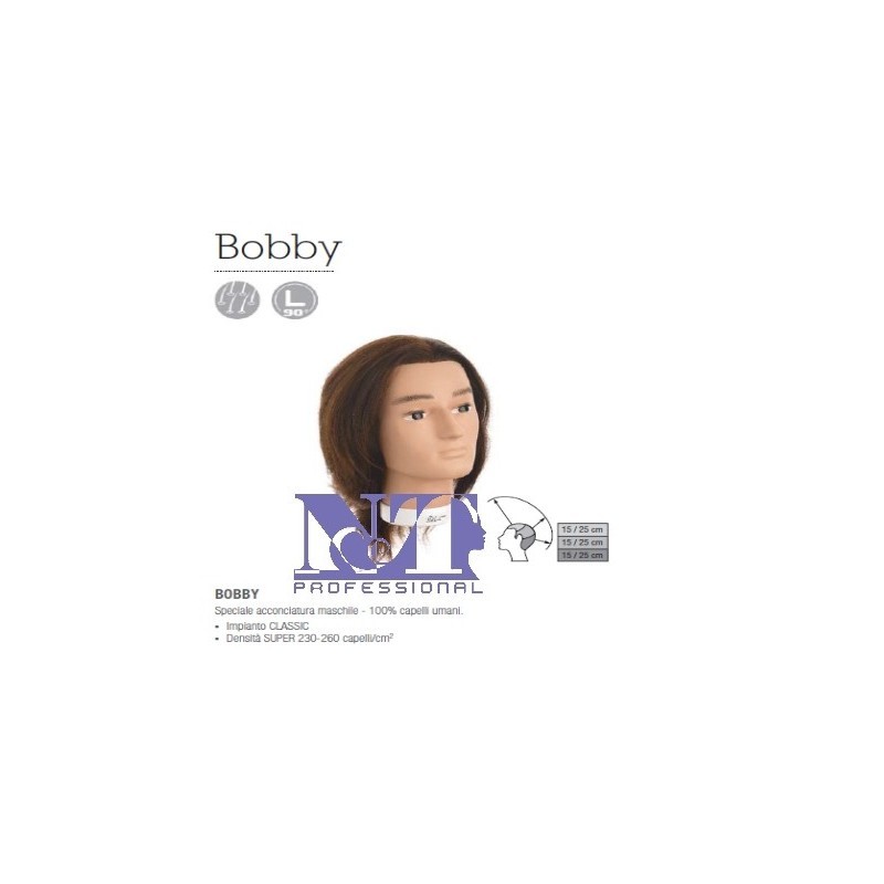 Testa Studio capelli umani - BOBBY