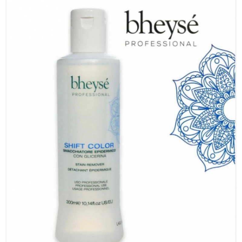 Shift Color - Smacchiatore epidermico con glicerina 300 ml - Bheysé Professional