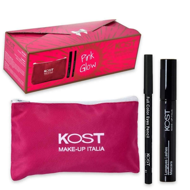 Kost pochette magenta pink glow (mascara longeyes lashes + matita 51)