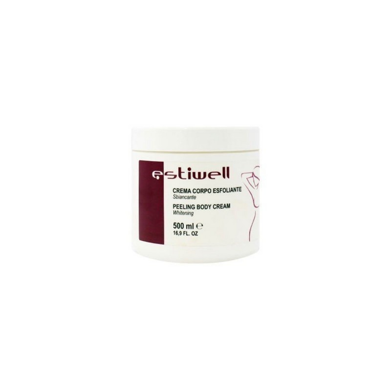 Crema corpo esfoliante sbiancante Estiwell 500 ml