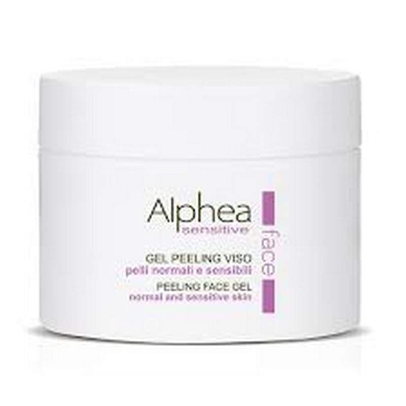 Gel peeling viso per pelli normali e sensibili - Alphea sensitive 250 ml