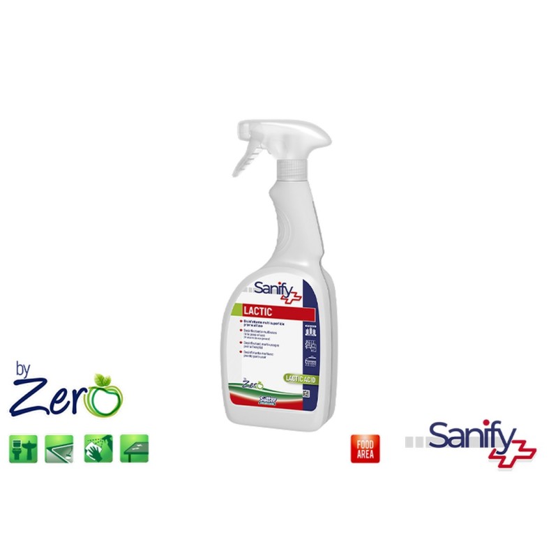 Lactic - Disinfettante multi superficie pronto all'uso 750ml