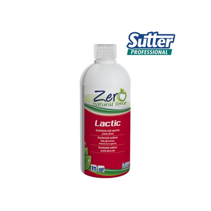 Lactic - Disinfettante multi superficie pronto all'uso 500ml