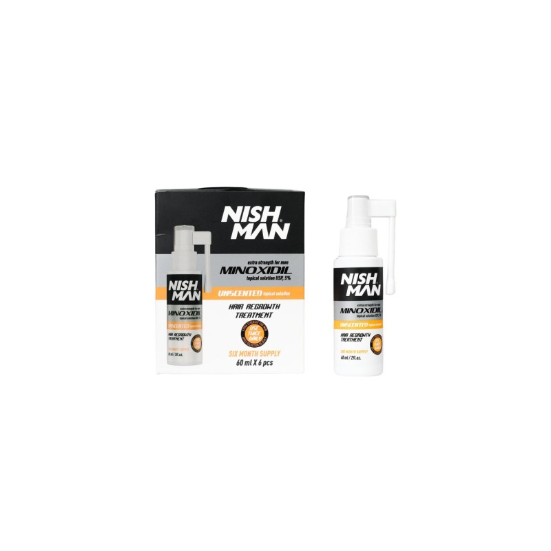 Minoxidil 60 ml per 6 pcs Nishman