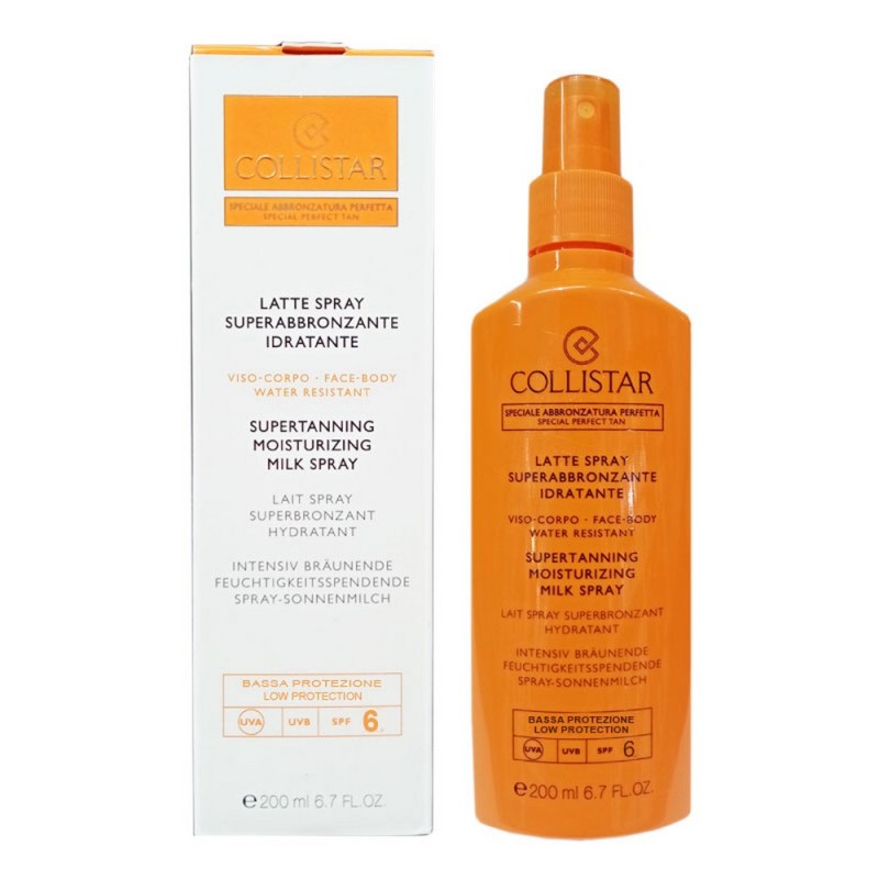 Latte spray superabbronzante idratante spf 6 200 ml Collistar