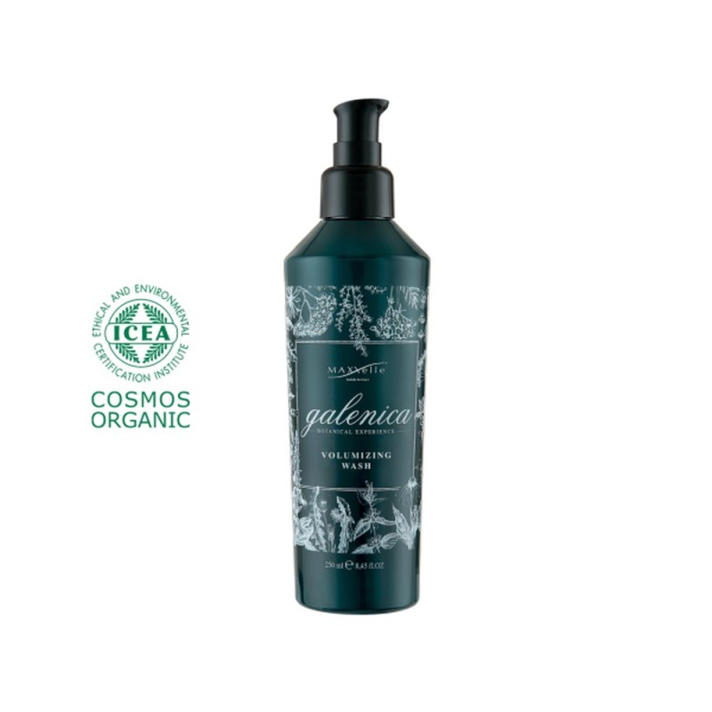 Maxxelle Galenica Volumizing Wash Shampoo per Capelli Fini e Sottili Organic 250ml