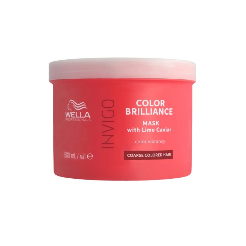 Maschera Wella ProfessionalsInvigo Color Brilliance - Maschera Capelli colorati grossi 500ml