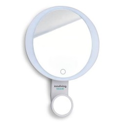 Specchio luminoso con ventose ingradimento 1 X 10 X - illuminazione LED - INN-806 - innoliving Beauté