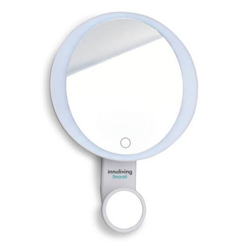 Specchio luminoso con ventose ingradimento 1 X 10 X - illuminazione LED - INN-806 - innoliving Beauté