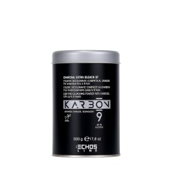 Polvere decolorante compatta al carbone per schiariture fino a 9 toni Karbon 500 gr Echosline