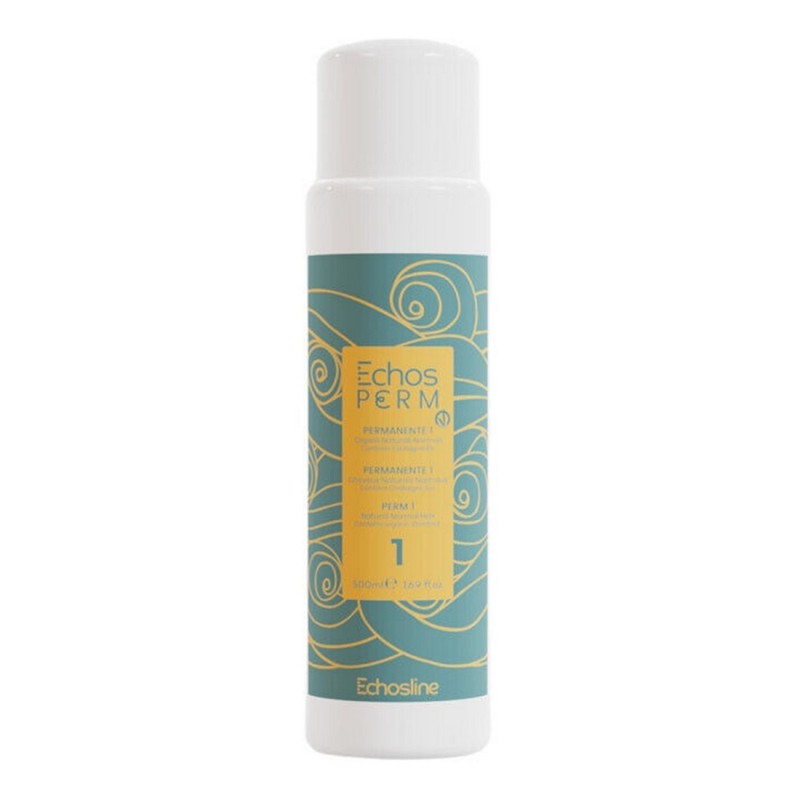 Permanente 1 per capelli naturali 500 ml Echosline