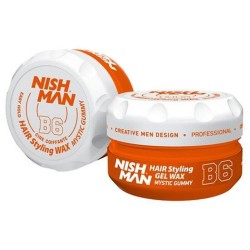 Nishman b6 hair styling wax mystic gummy 150 ml