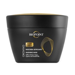 Maschera setificante orovivo per tutti i tipi di capelli 200 ml Biopoint