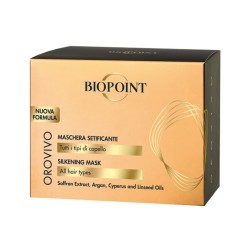 Maschera setificante orovivo per tutti i tipi di capelli 200 ml Biopoint