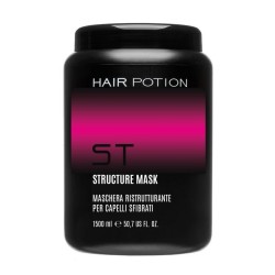 Maschera ristrutturante per capelli sfibrati 1500 ml Hair potion