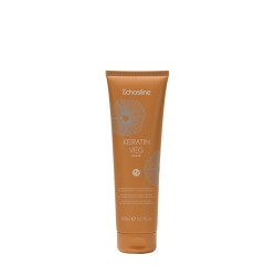 Maschera ristrutturante intensiva per capelli colorati e trattati chimicamente Keratin veg Echosline 300 ml