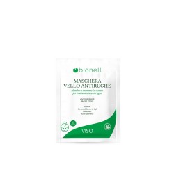 Maschera monouso vello in tessutoantirughe Bionell