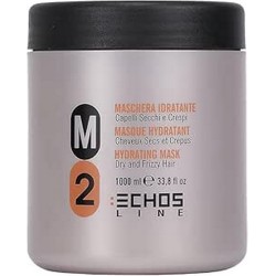 Maschera idratante per capelli secchi e crespi M2 Echoaline 1000 ml